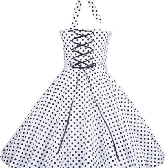 50's Rockabilly Flare Dress Size SM - Picture 3 of 7